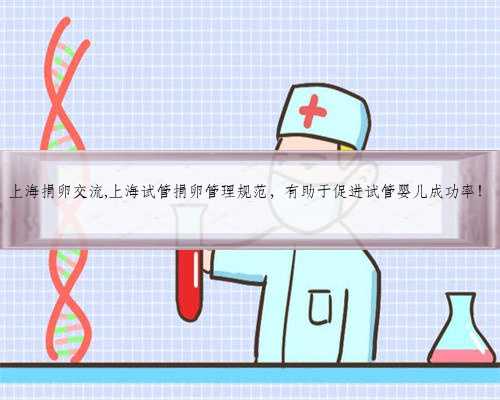 上海捐卵交流,上海试管捐卵管理规范，有助于促进试管婴儿成功率！